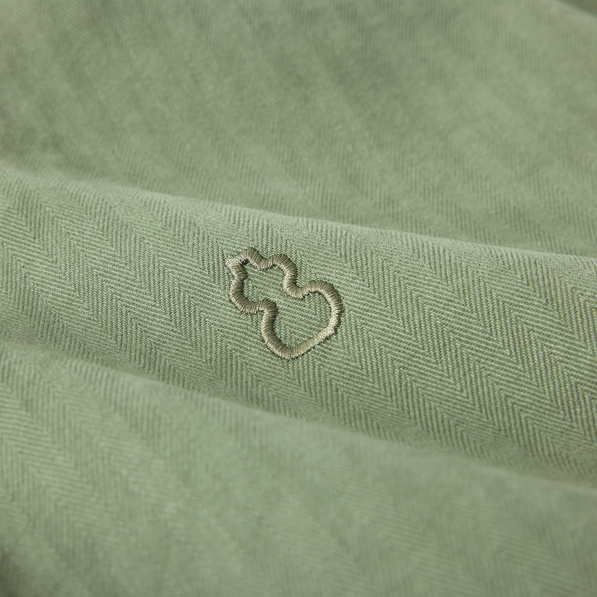 Chichaqu Washed Half-Zip Jacket (with a Stand Collar)