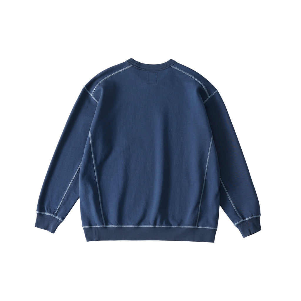 Chichaqu Topstitch crewneck sweatshirt