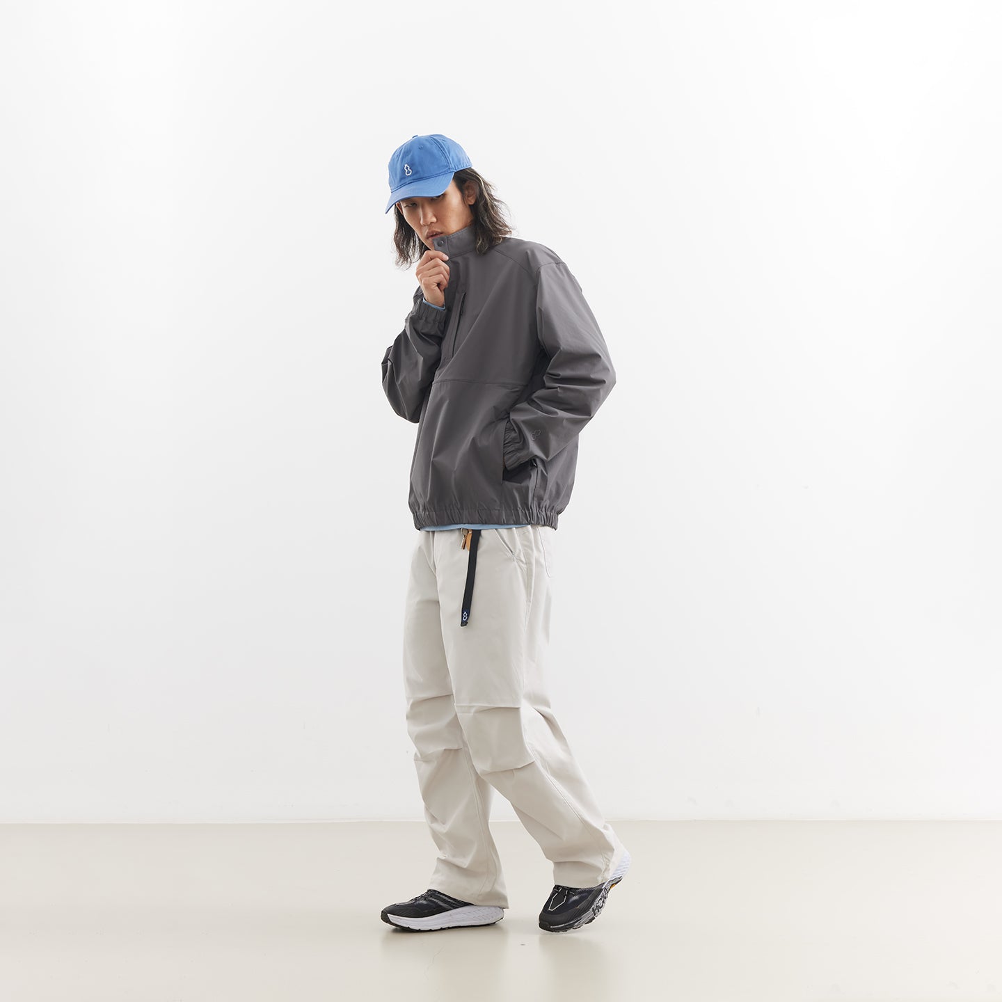 Chichaqu Quick-dry stand-collar pullover