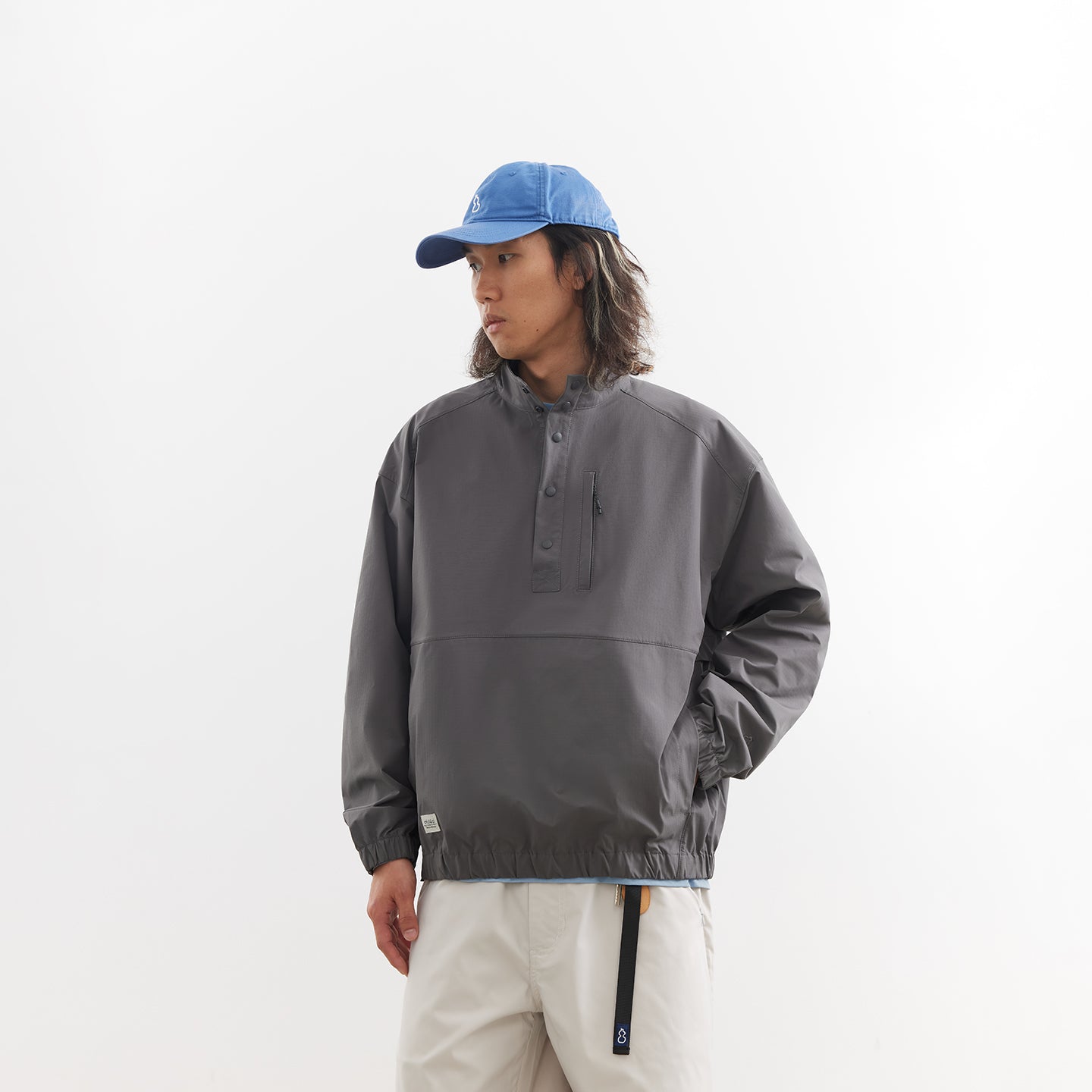 Chichaqu Quick-dry stand-collar pullover