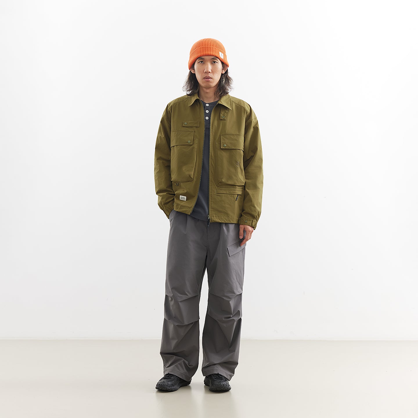 Chichaqu Quick-dry collared jacket