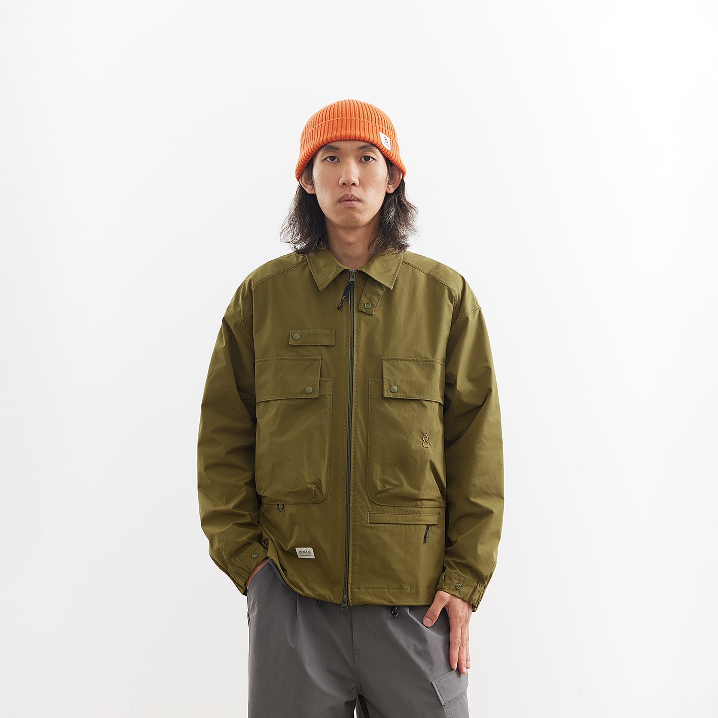 Chichaqu Quick-dry collared jacket