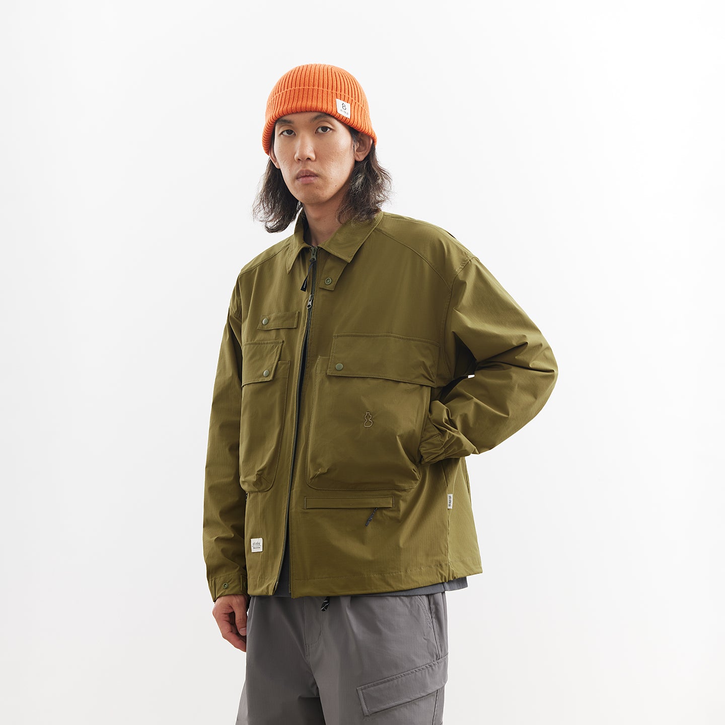 Chichaqu Quick-dry collared jacket