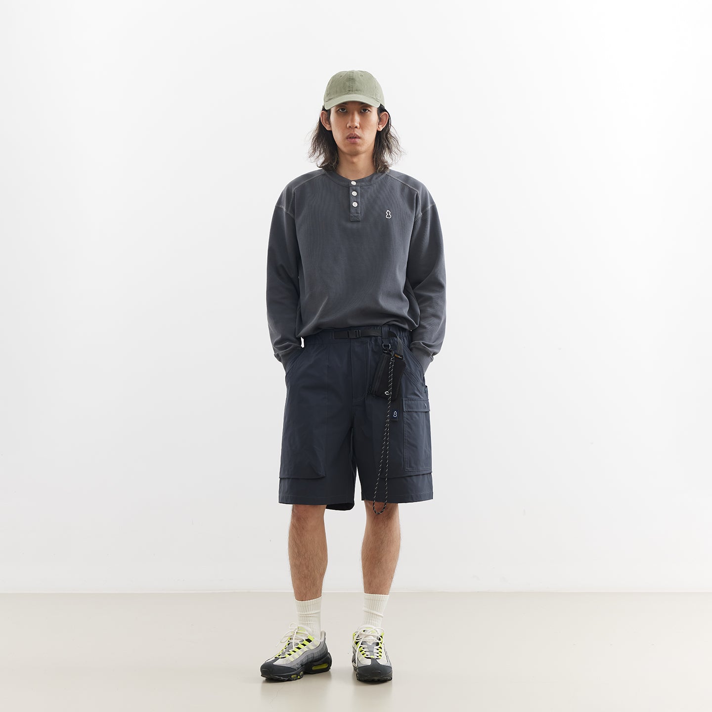 Chichaqu Quick-dry buckle shorts