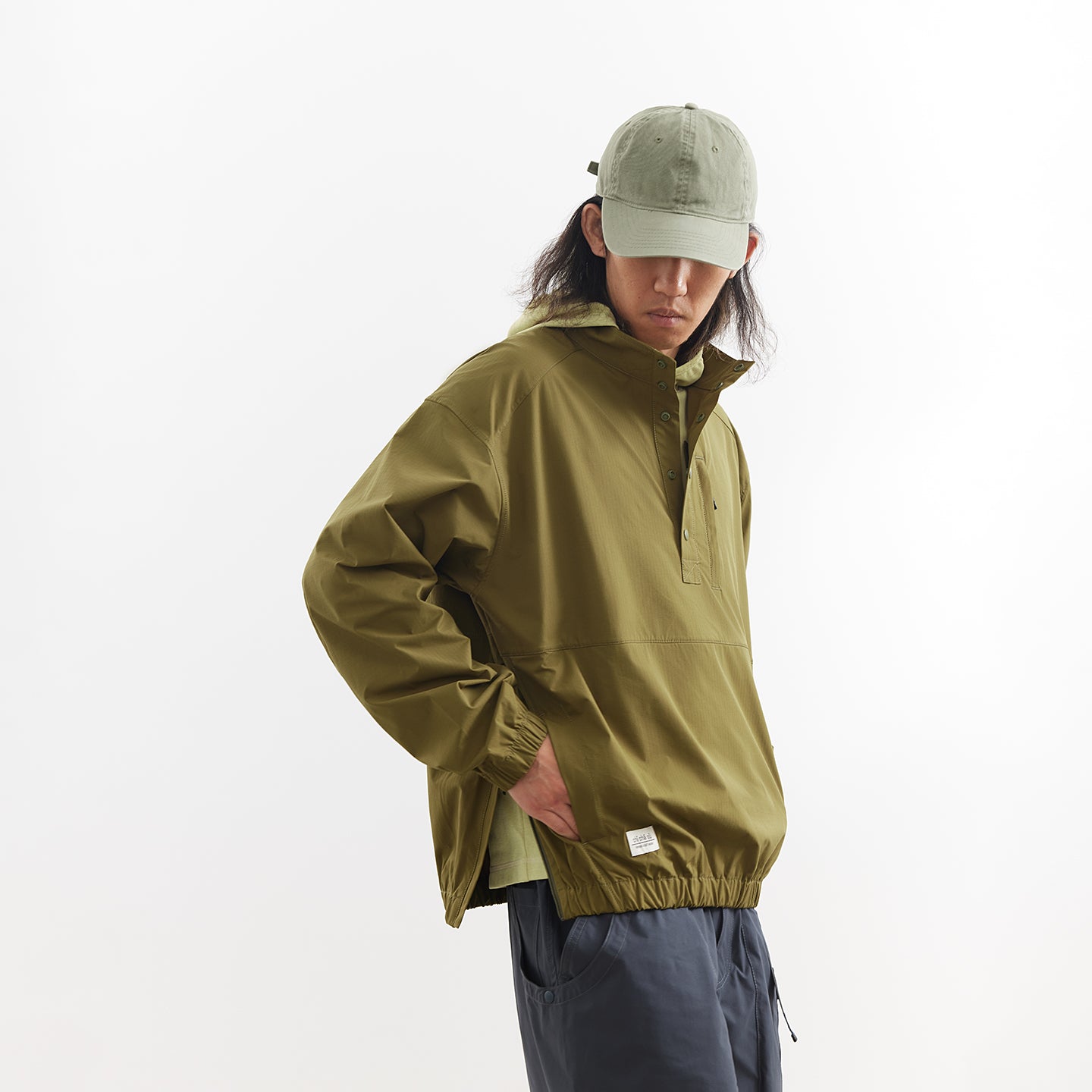 Chichaqu Quick-dry stand-collar pullover