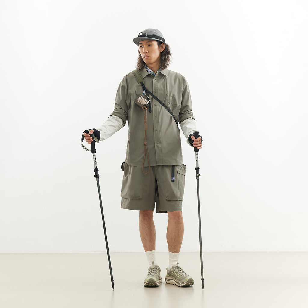 Chichaqu Quick-dry buckle shorts