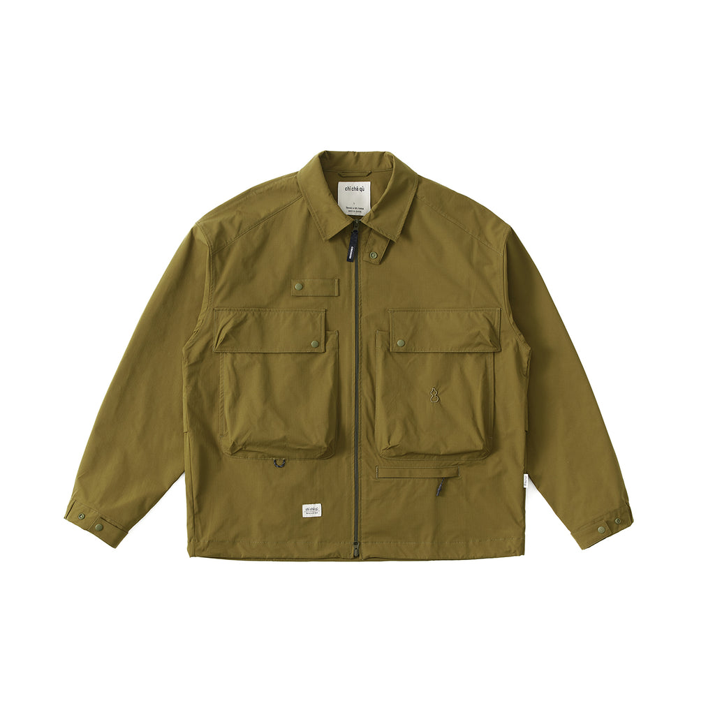 Chichaqu Quick-dry collared jacket