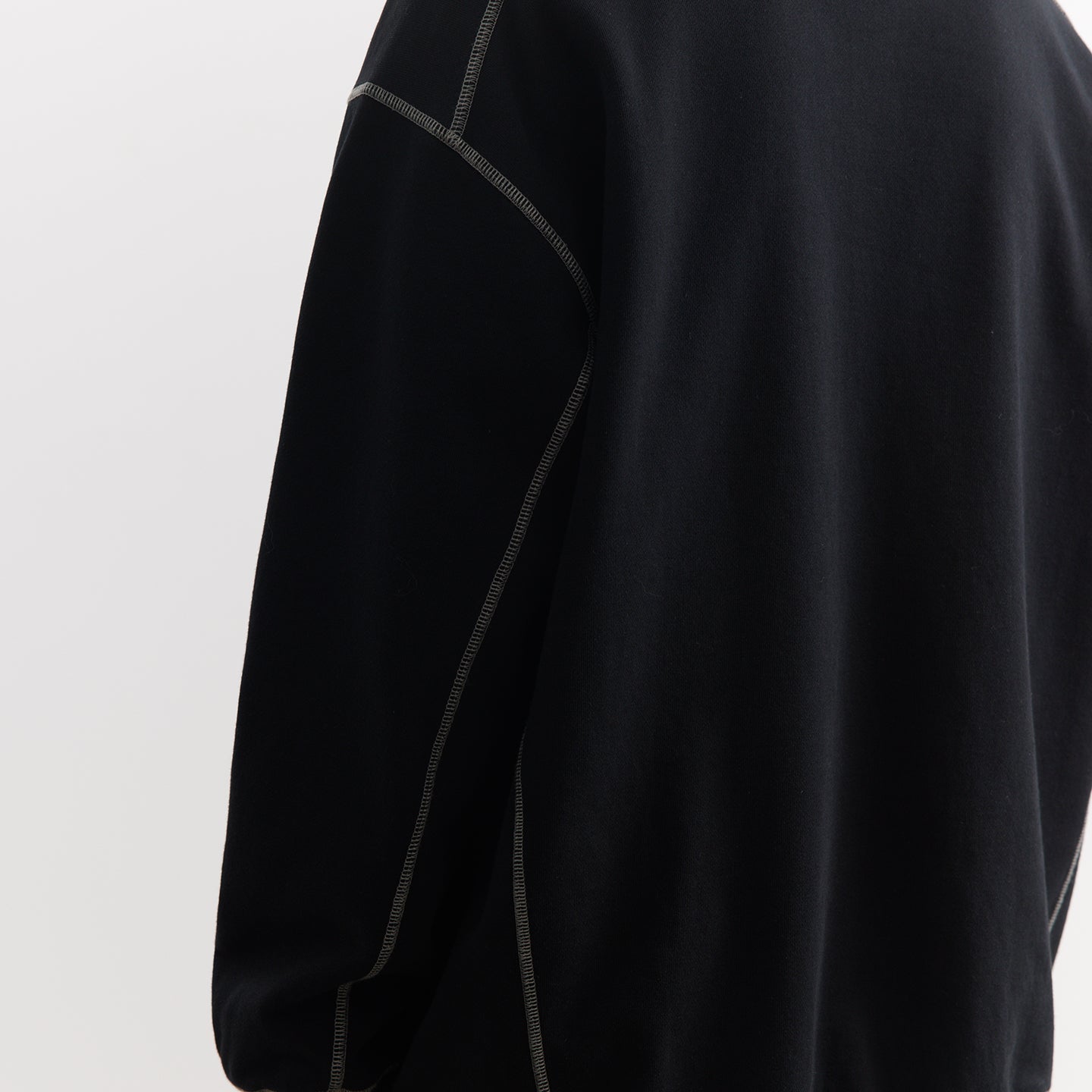 Chichaqu Topstitch crewneck sweatshirt