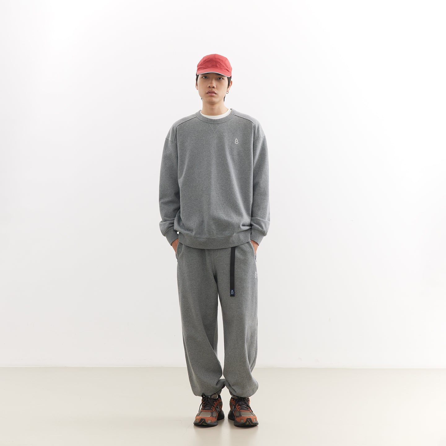 Chichaqu Cotton buckle sweatpants