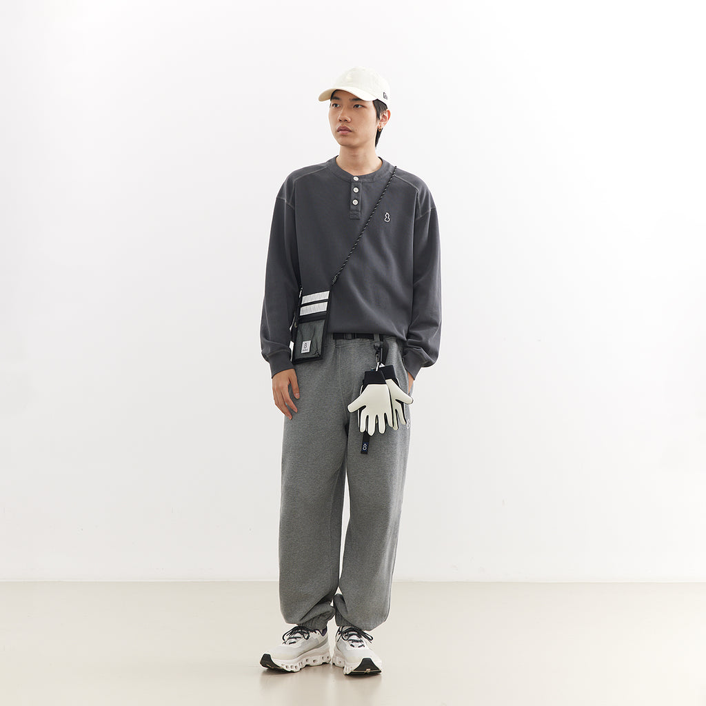 Chichaqu Cotton buckle sweatpants