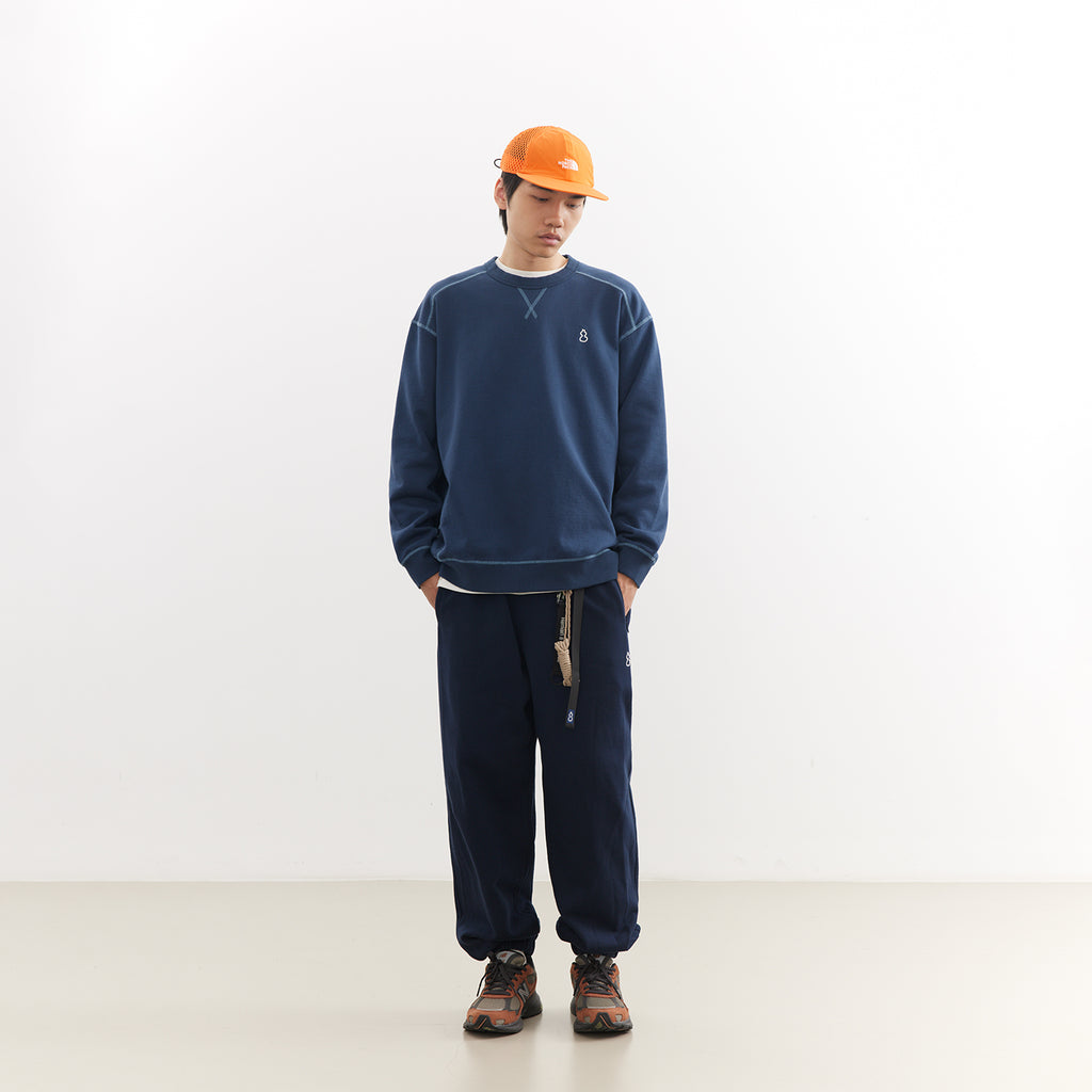Chichaqu Topstitch crewneck sweatshirt
