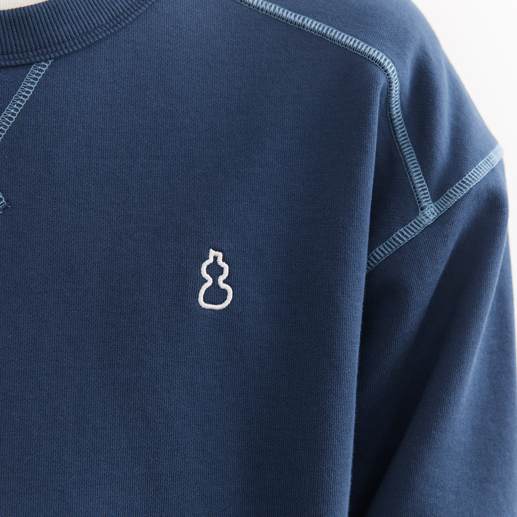 Chichaqu Topstitch crewneck sweatshirt