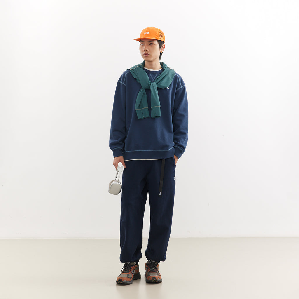 Chichaqu Topstitch crewneck sweatshirt