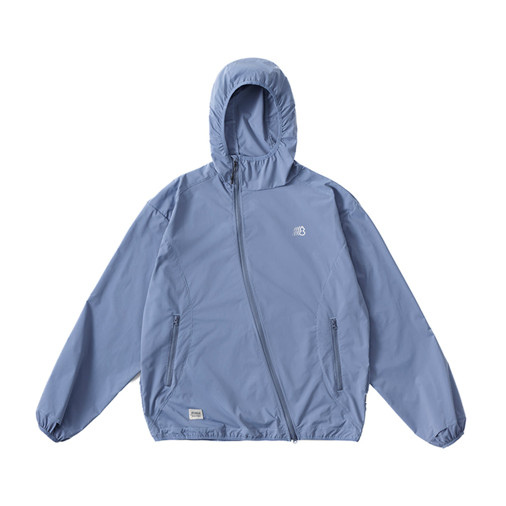 Chichaqu Lightweight Wind-Resistant Jacket (with an Angled Zipper)
