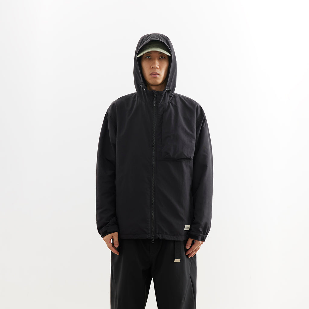 Chichaqu Hooded Water-Resistant Zip Jacket