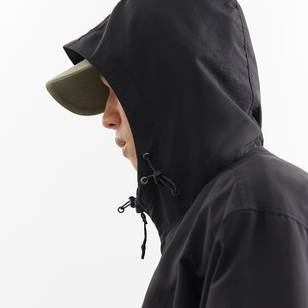 Chichaqu Hooded Water-Resistant Zip Jacket