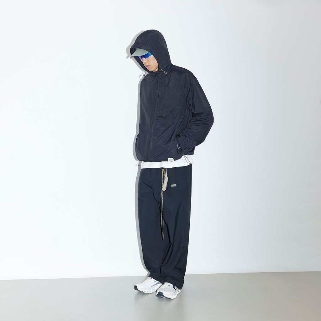 Chichaqu Hooded Water-Resistant Zip Jacket