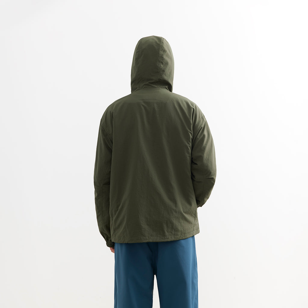 Chichaqu Hooded Water-Resistant Zip Jacket