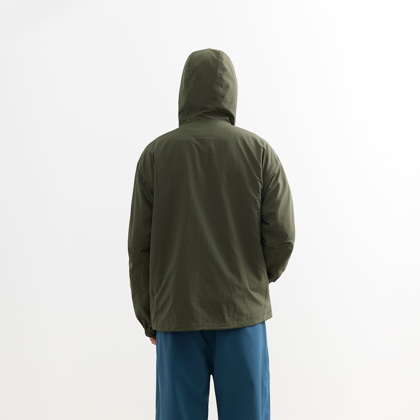 Chichaqu Hooded Water-Resistant Zip Jacket