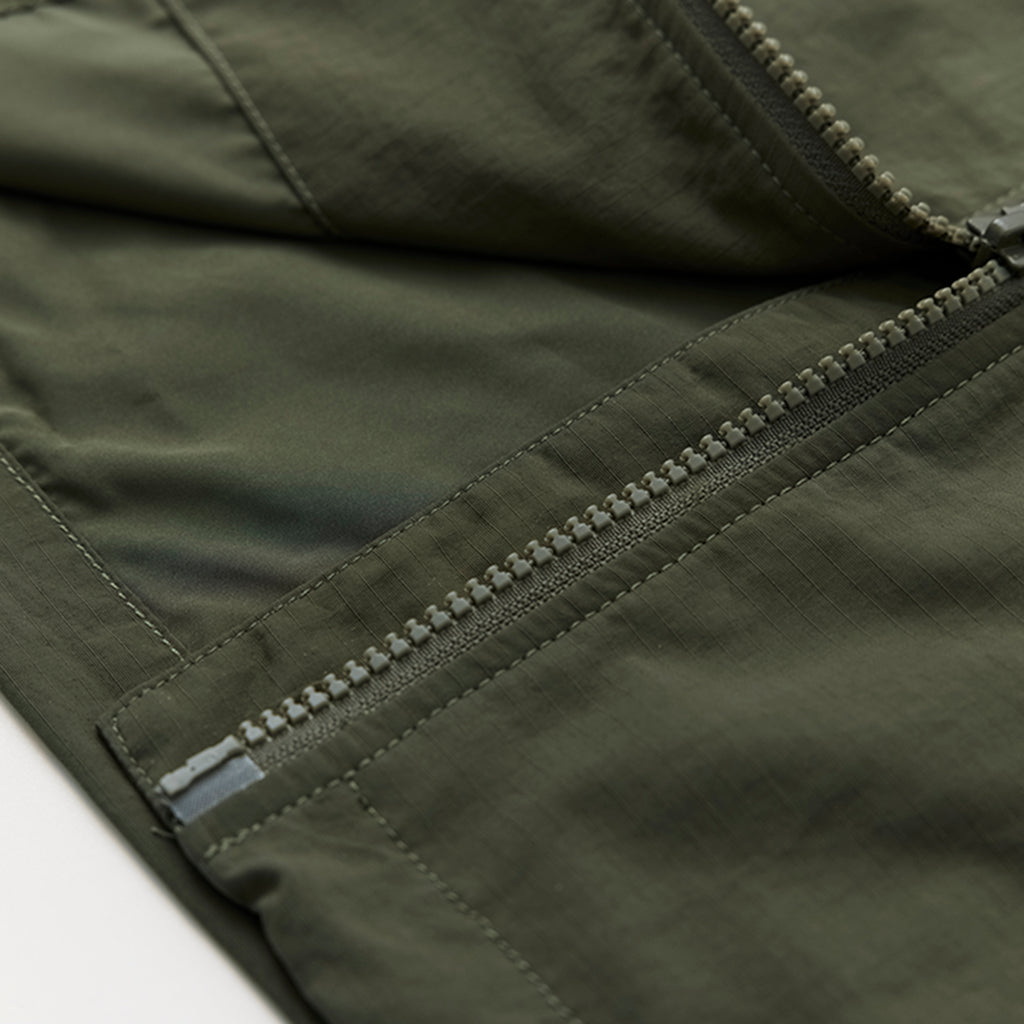 Chichaqu Hooded Water-Resistant Zip Jacket