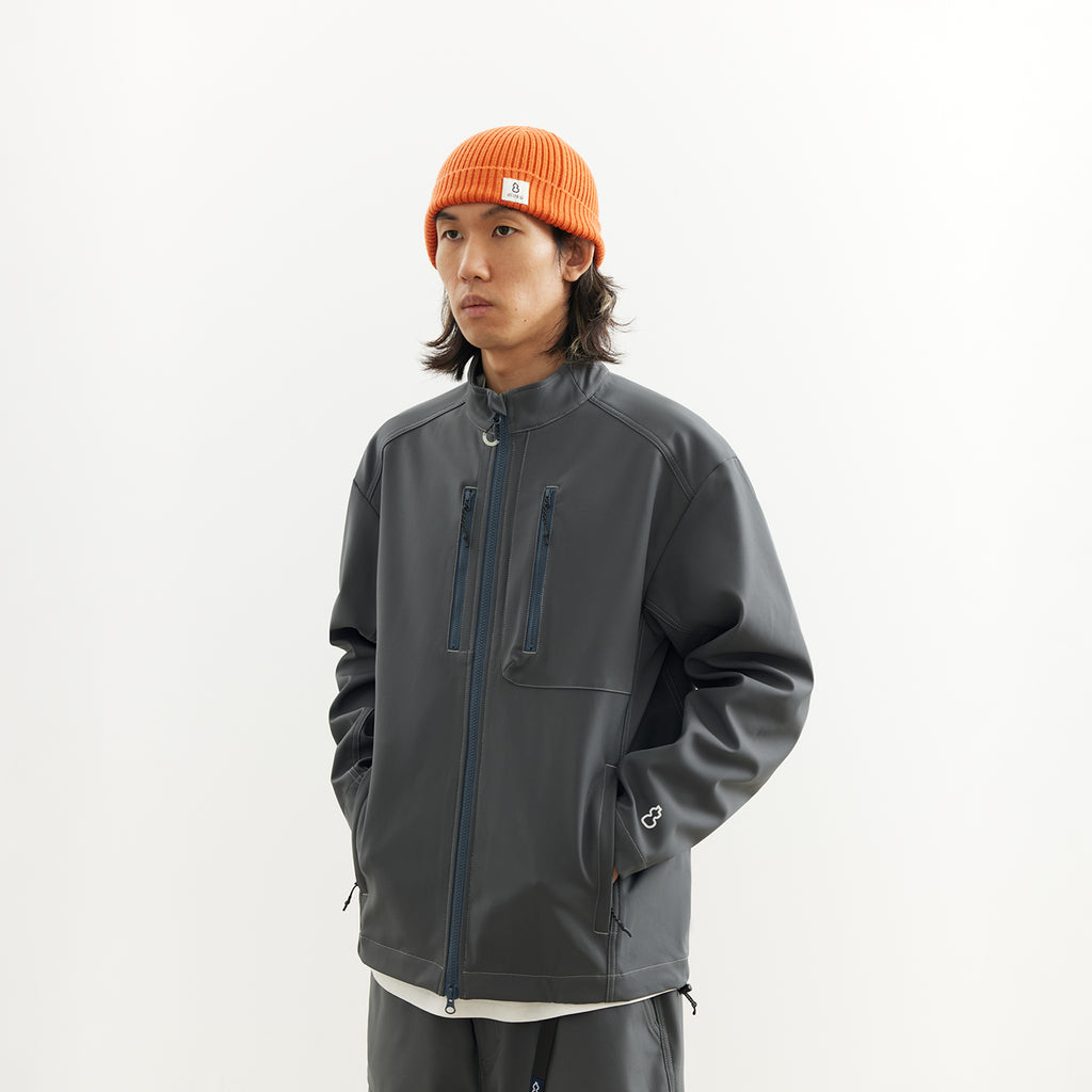 Chichaqu Softshell stand-collar jacket