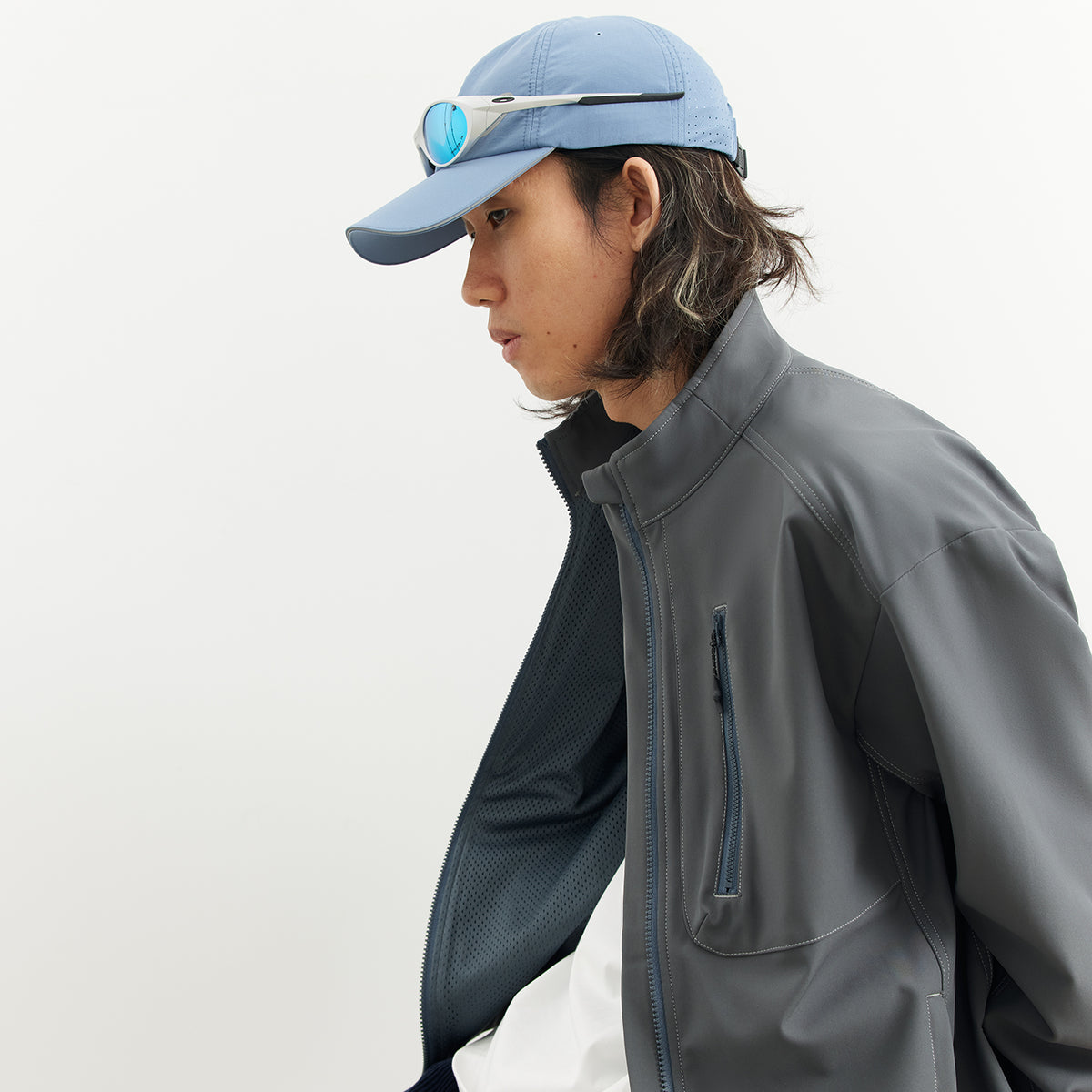 Chichaqu Softshell stand-collar jacket