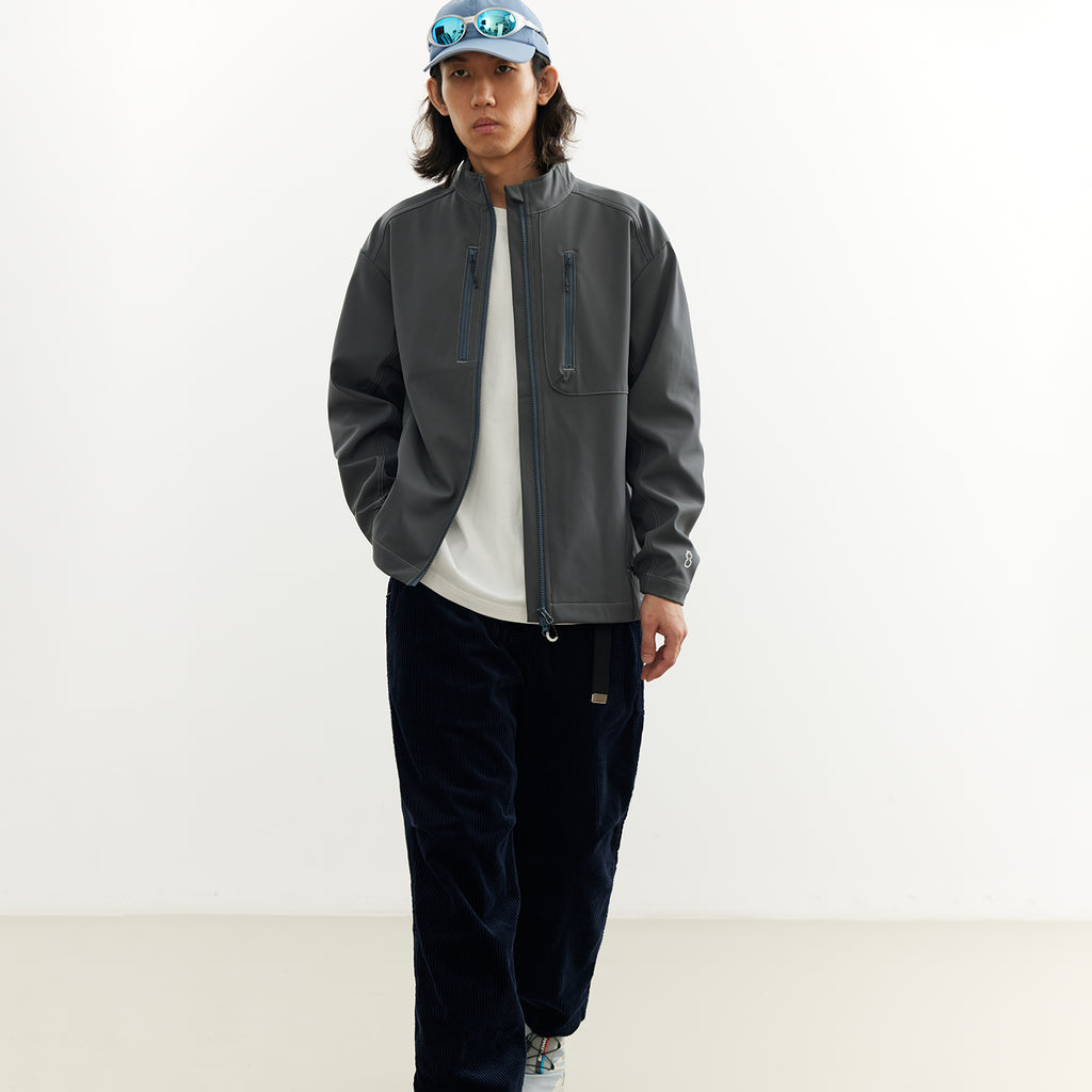 Chichaqu Softshell stand-collar jacket