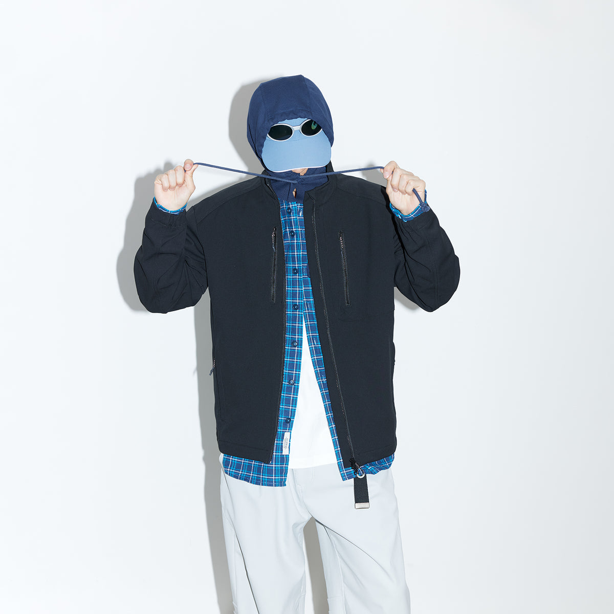 Chichaqu Softshell stand-collar jacket