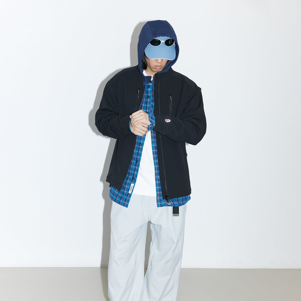 Chichaqu Softshell stand-collar jacket