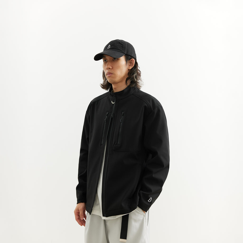 Chichaqu Softshell stand-collar jacket