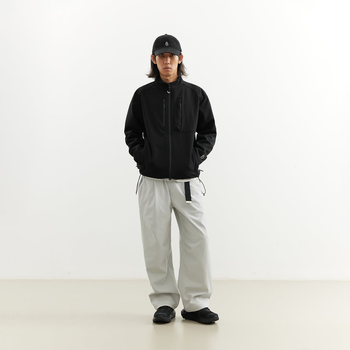 Chichaqu Softshell stand-collar jacket