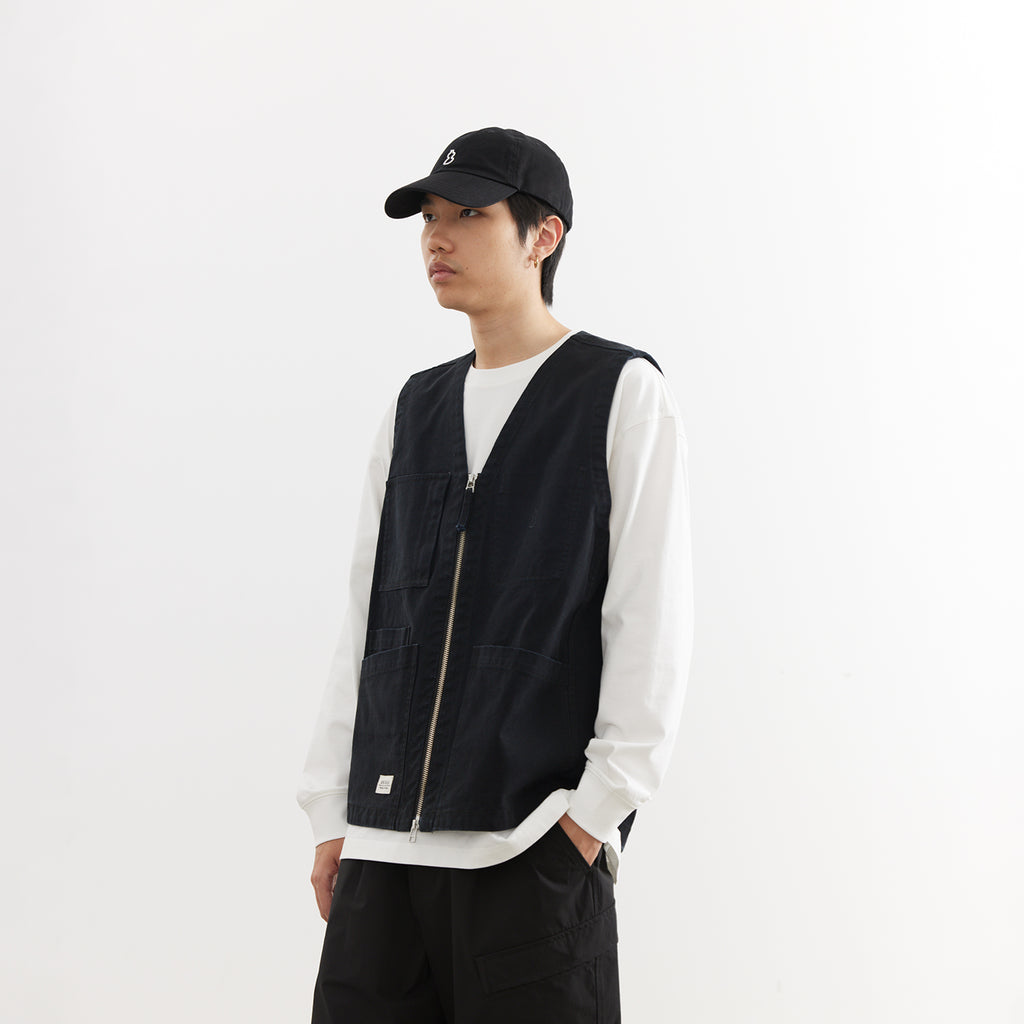 Chichaqu Heavyweight distressed vest