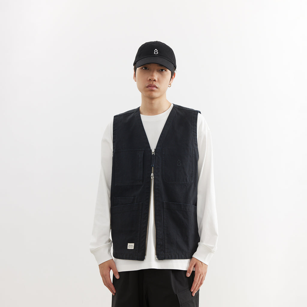 Chichaqu Heavyweight distressed vest
