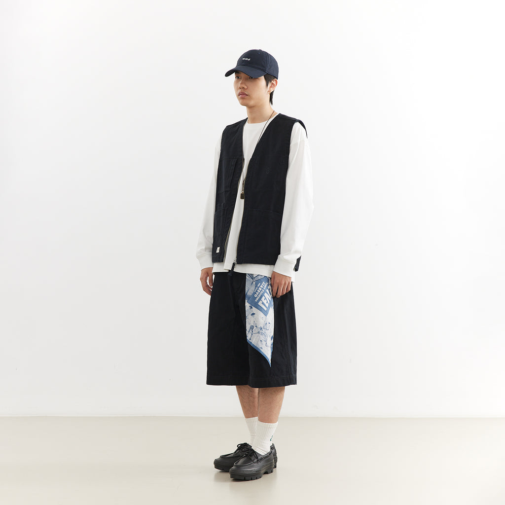 Chichaqu Heavyweight washed cropped pants