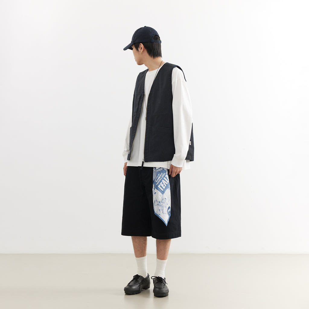 Chichaqu Heavyweight distressed vest