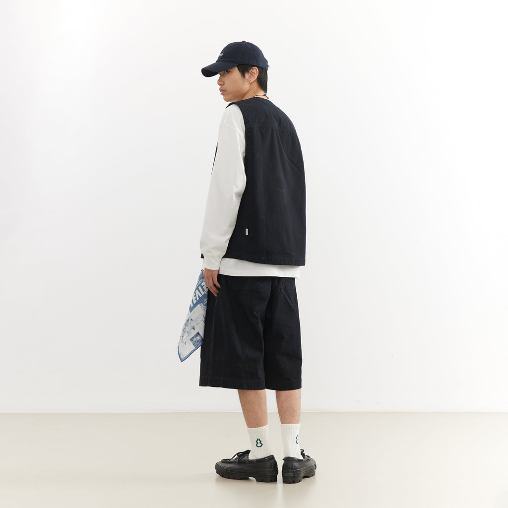 Chichaqu Heavyweight washed cropped pants