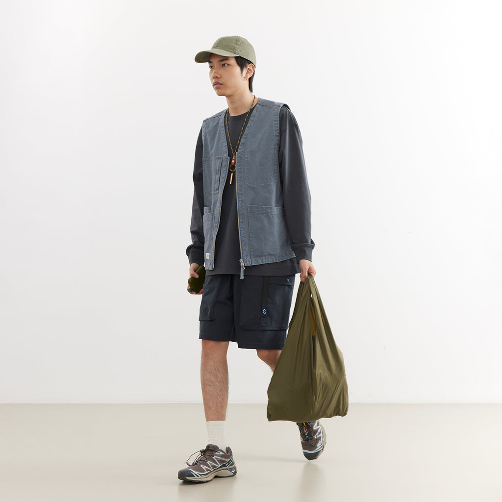 Chichaqu Heavyweight distressed vest