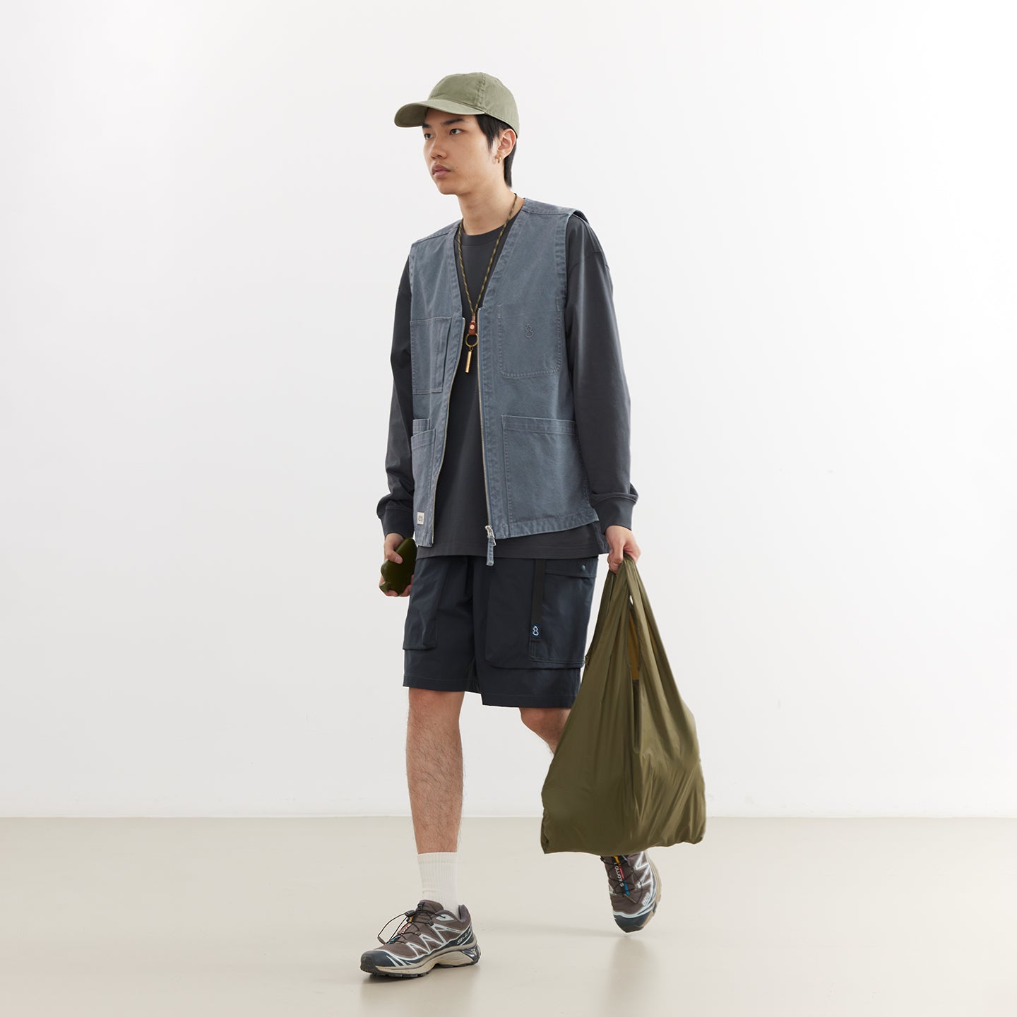 Chichaqu Heavyweight distressed vest