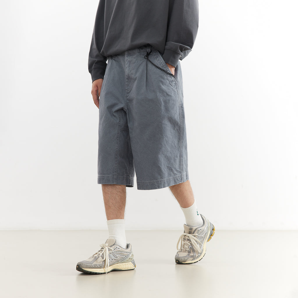 Chichaqu Heavyweight washed cropped pants