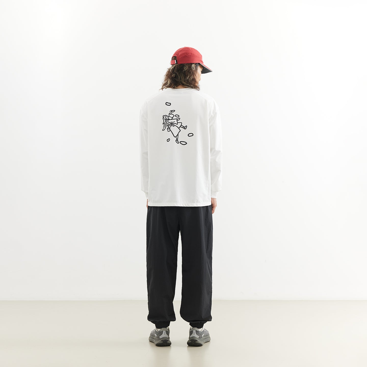 Chichaqu Lightweight graphic long-sleeve tee