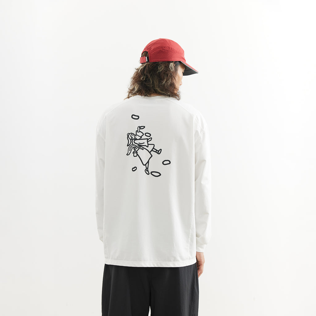 Chichaqu Lightweight graphic long-sleeve tee