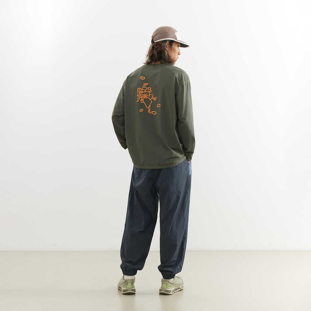 Chichaqu Lightweight graphic long-sleeve tee