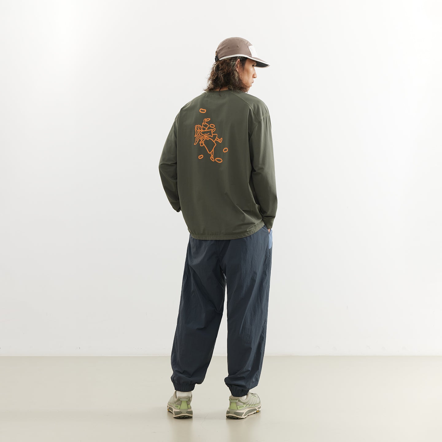 Chichaqu Lightweight graphic long-sleeve tee