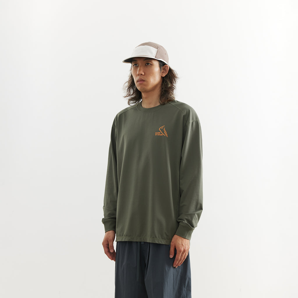 Chichaqu Lightweight graphic long-sleeve tee