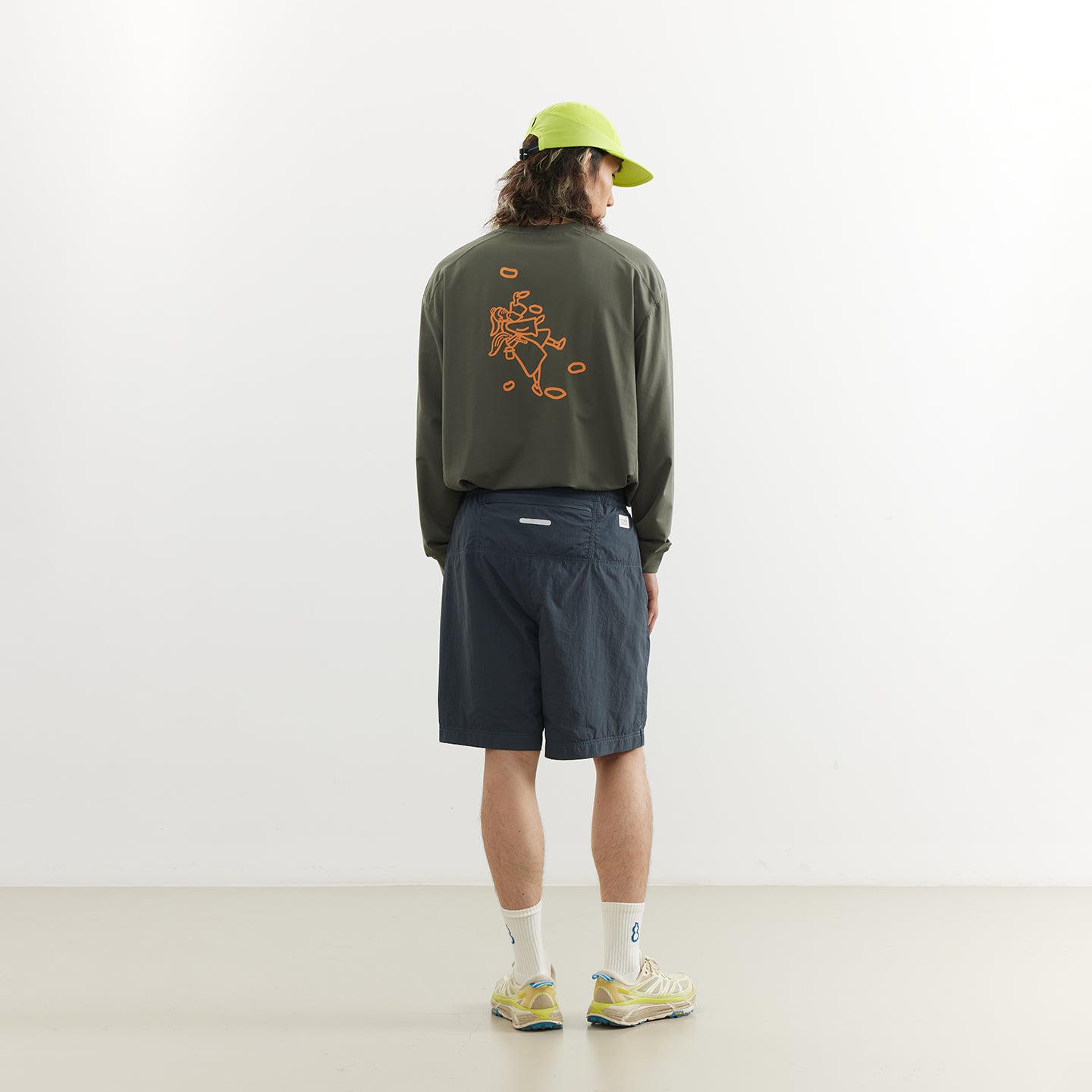 Chichaqu Lightweight graphic long-sleeve tee