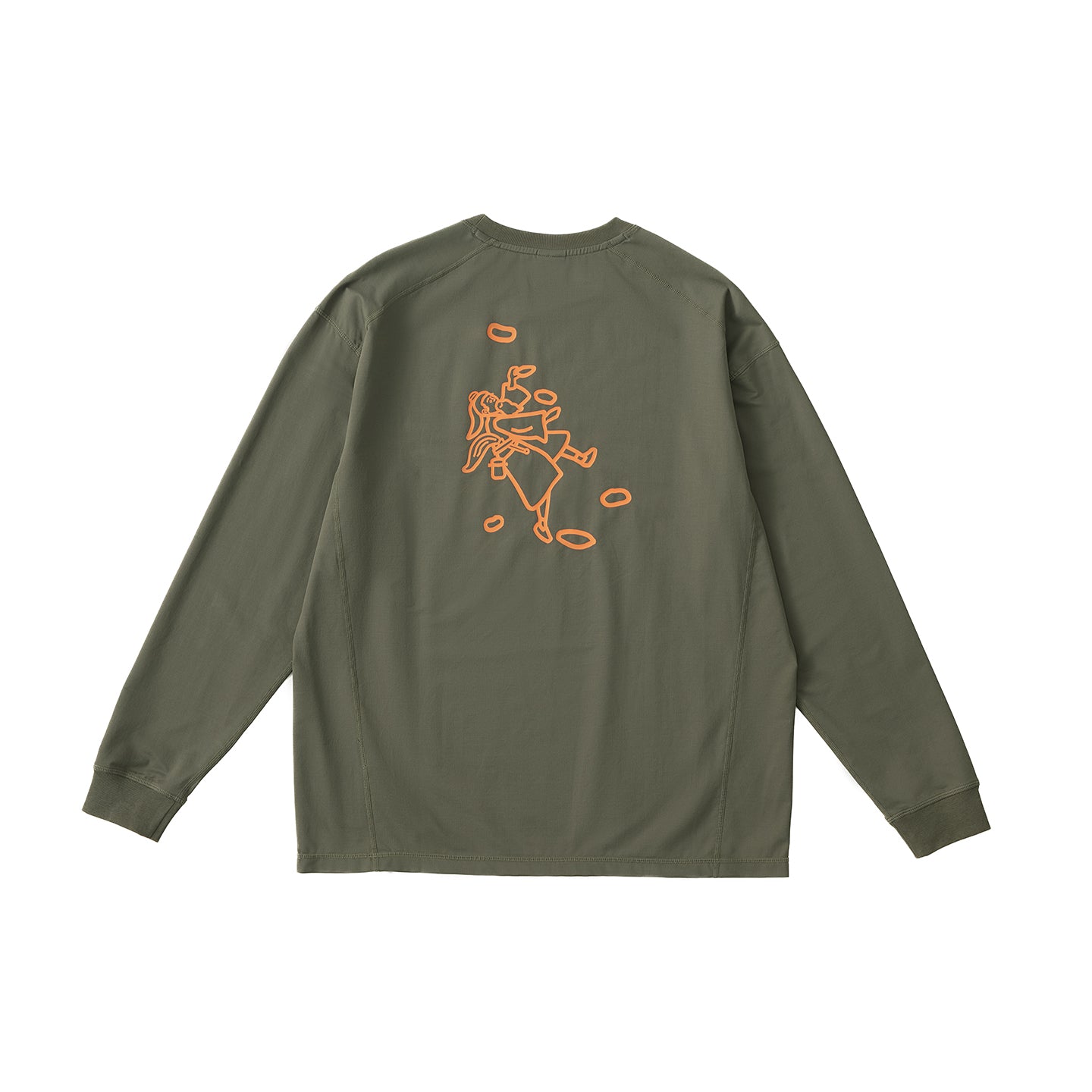 Chichaqu Lightweight graphic long-sleeve tee