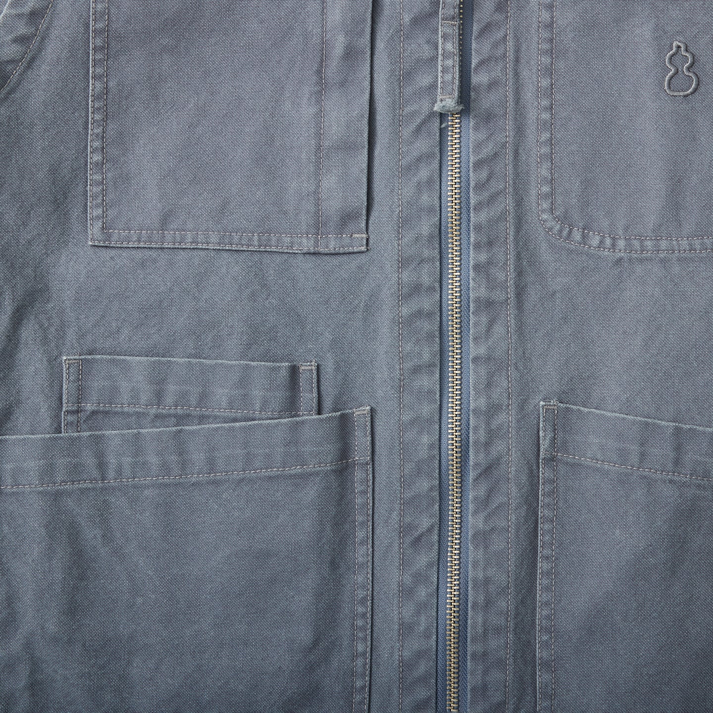 Chichaqu Heavyweight distressed vest