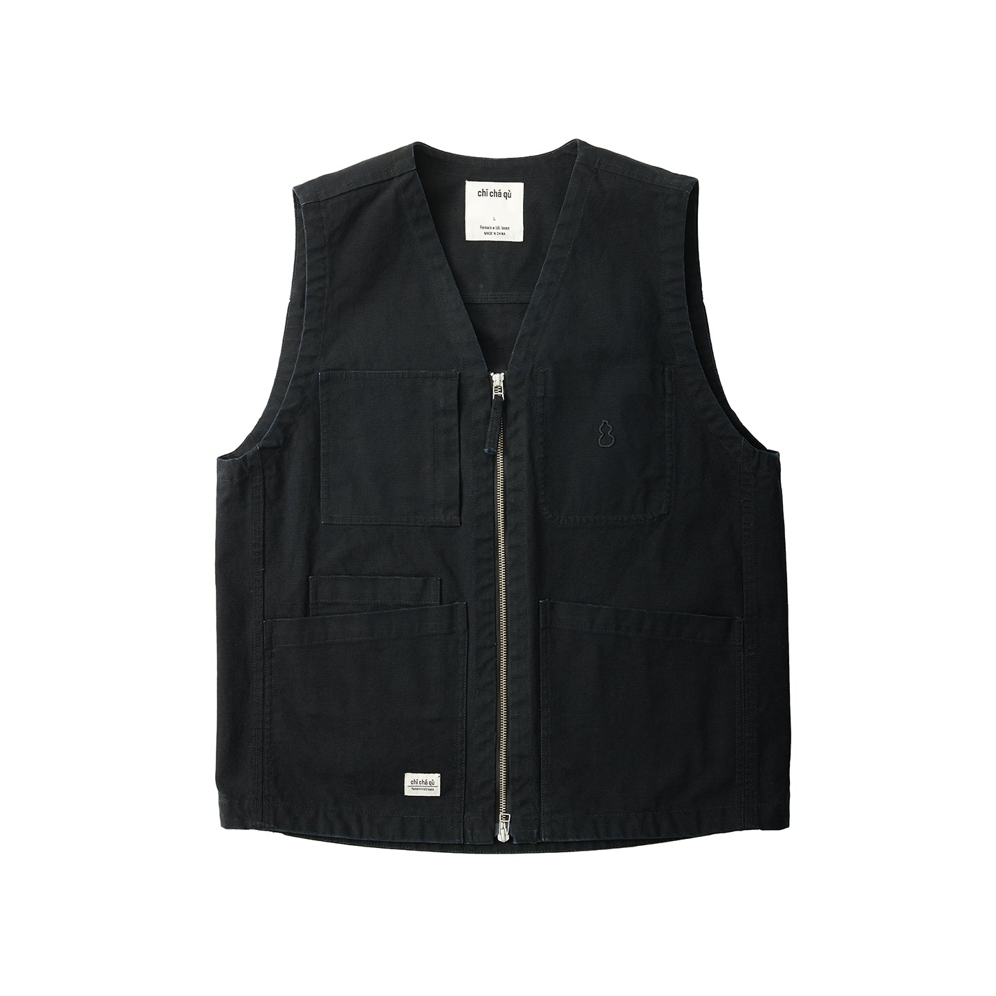Chichaqu Heavyweight distressed vest