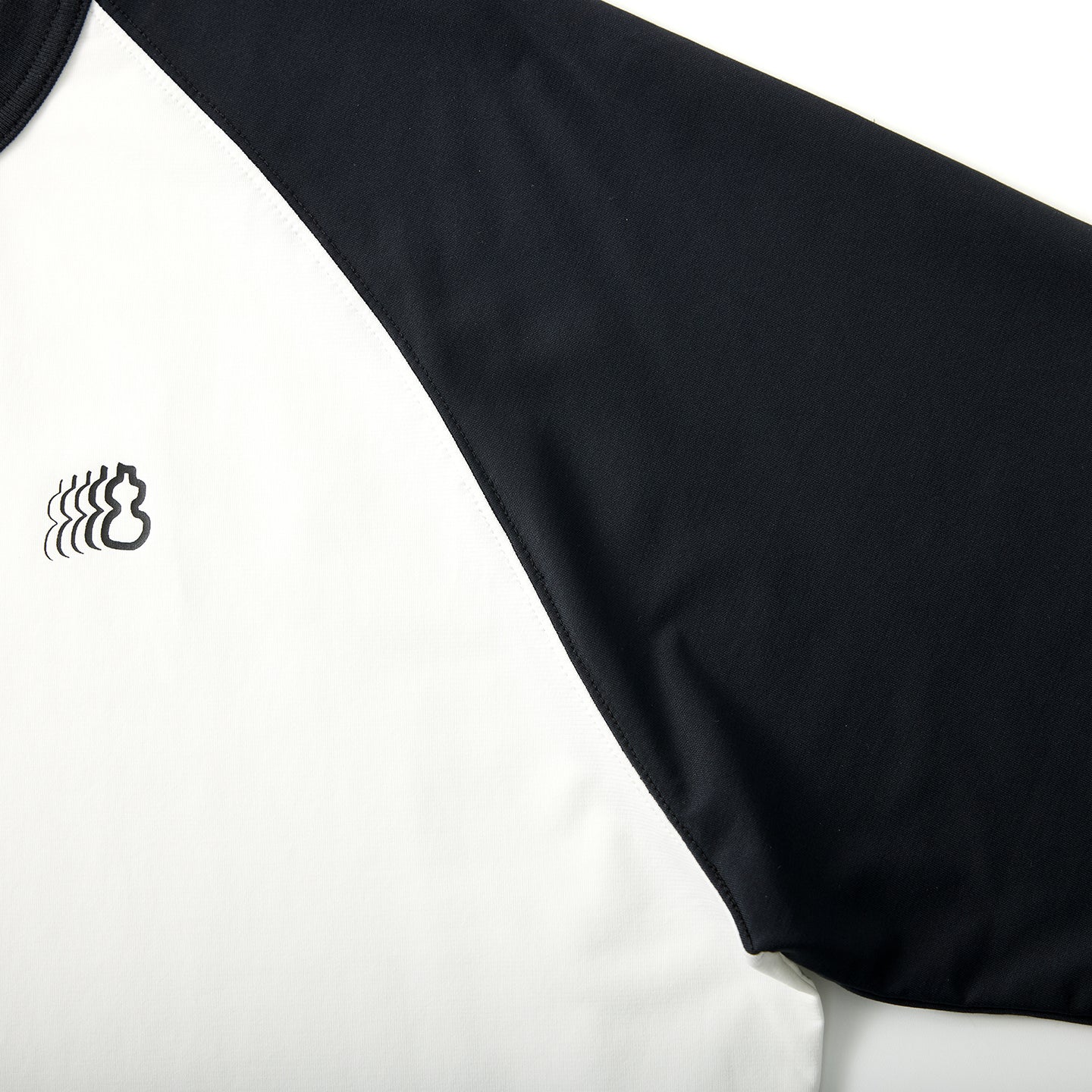 Chichaqu Cooling color-block 3/4 sleeve tee
