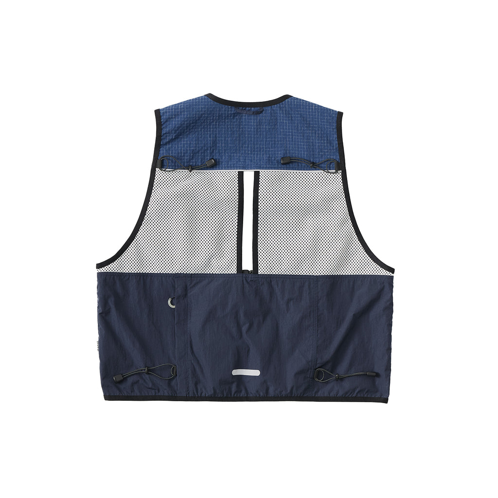 Chichaqu Quick-dry paneled grid vest
